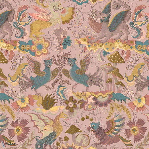 Phantasia behang-House of Hackney-Tourmaline-200 cm-Selected-Wallpapers-Interiors