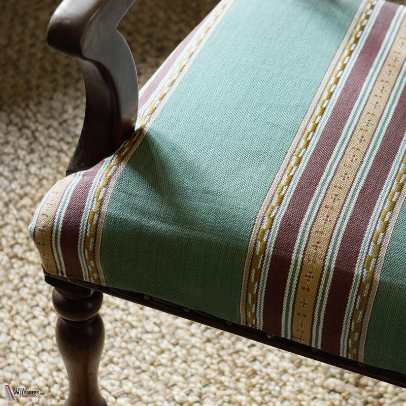 Pimlico Stripe fabric by Morris & Co.