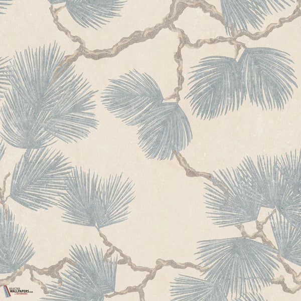 Pine Mural Tapete-Sandberg-Misty Blue-Mattic-M2-Selected Wallpapers-Interiors
