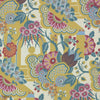 Pineapple Garden wallpaper-1838 wallcoverings-Yellow-Roll-Selected Wallpapers-Interiors