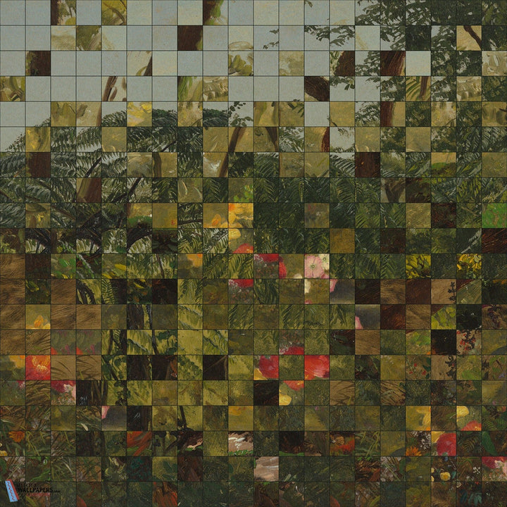 Pixel Jungle-Inkiostro Bianco-1-Vinyl 68 cm-Selected-Wallpapers-Interiors