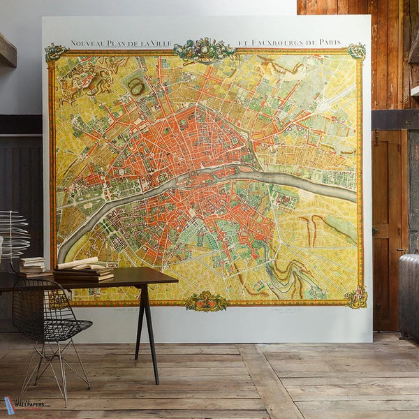 Plan Jaillot-Pierre Frey-behang-Selected Wallpapers