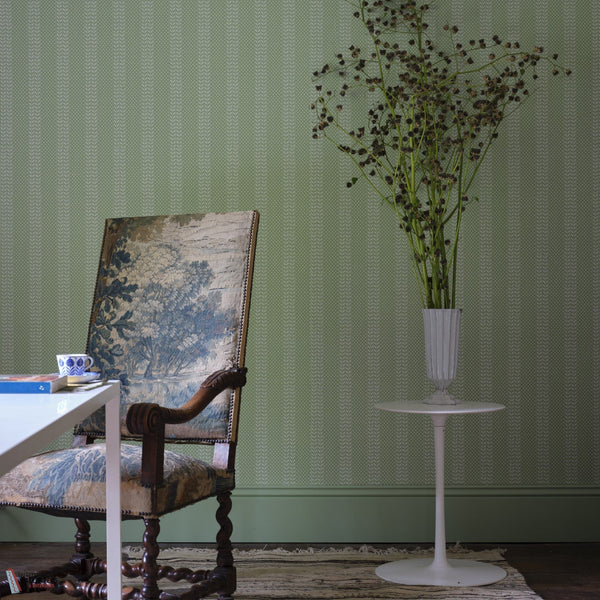 Polka Sprig behang-Farrow & Ball-Selected-Wallpapers-Interiors