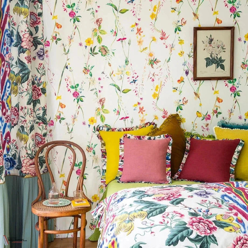 Pollen Papier Peint-Pierre Frey-Selected-Wallpapers-Interiors