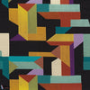 Polychromie stof-Casamance-Acajou Acier-Meter (M1)-Selected Interiors