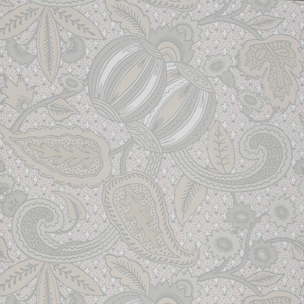 Pomegranate-behang-Little Greene-Grey Scale-Rol-0245POGREYS-Selected Wallpapers