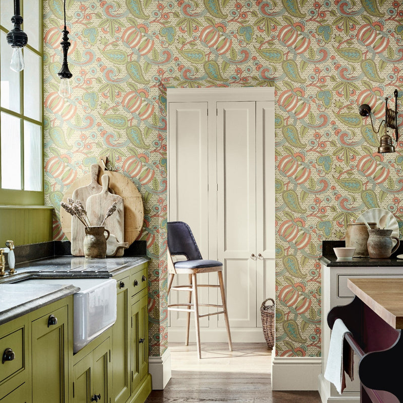 Pomegranate papel pintado de Little Greene