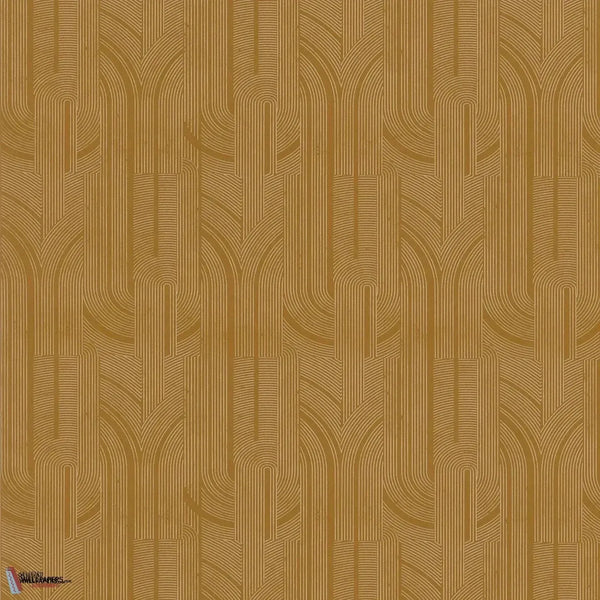 Porte Dorée-Casamance-wallpaper-Ambre/Dore-Roll-Selected Wallpapers
