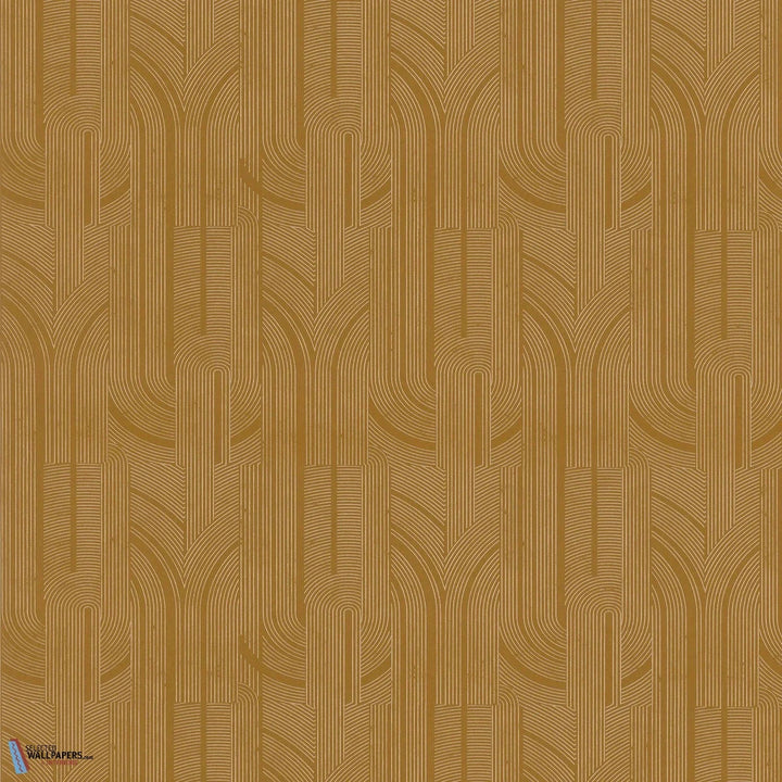 Porte Dorée-Casamance-wallpaper-behang-Tapete-wallpaper-Ambre/Dore-Rol-Selected Wallpapers