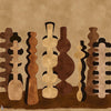 Potteries wallpaper-Masureel-Sienna-Paneel A-Selected-Wallpapers-Interiors