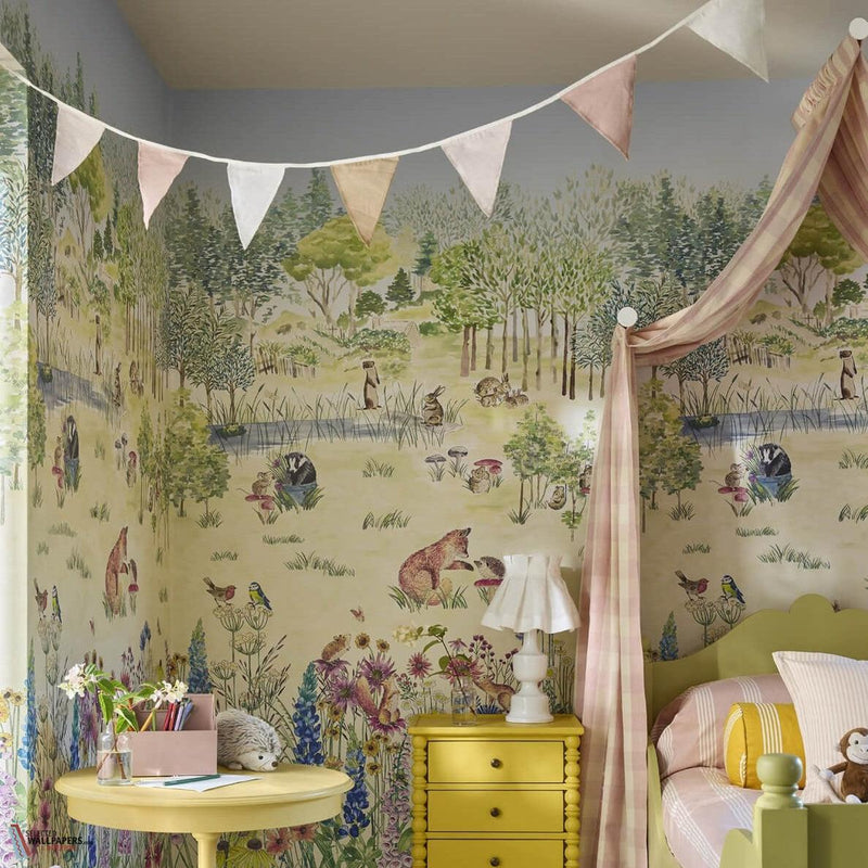 Potter's Woodland Tapete von Little Greene
