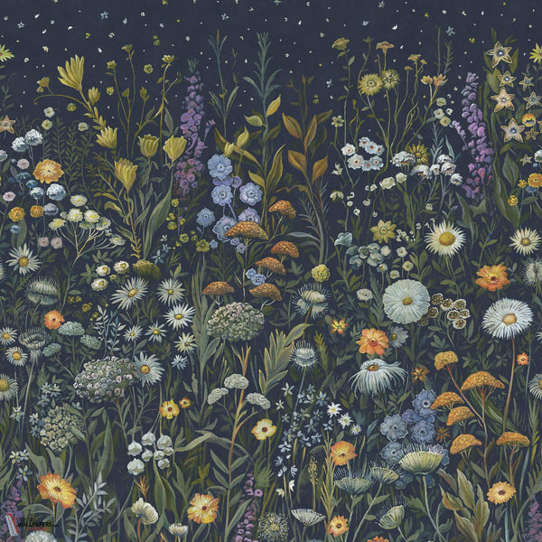 Prataria wallpaper-House of Hackney-Galaxias-200 cm-Selected-Wallpapers-Interiors