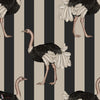 Pride behang-House of Hackney-Clay & Off Black-200 cm-Selected-Wallpapers-Interiors