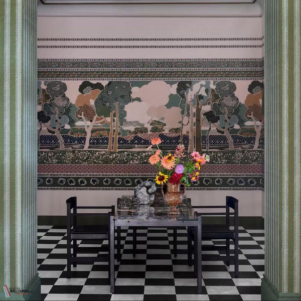 Prospect Mural behang-Liberty-Selected Wallpapers-Interiors