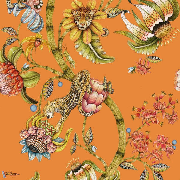 Protea Panthera Tapete-Cole & Son-Clementine-Rolle-Selected Wallpapers-Interiors