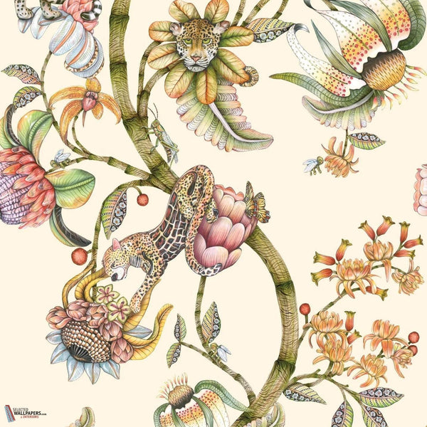 Protea Panthera Tapete-Cole & Son-Stone-Rolle-Selected Wallpapers-Interiors