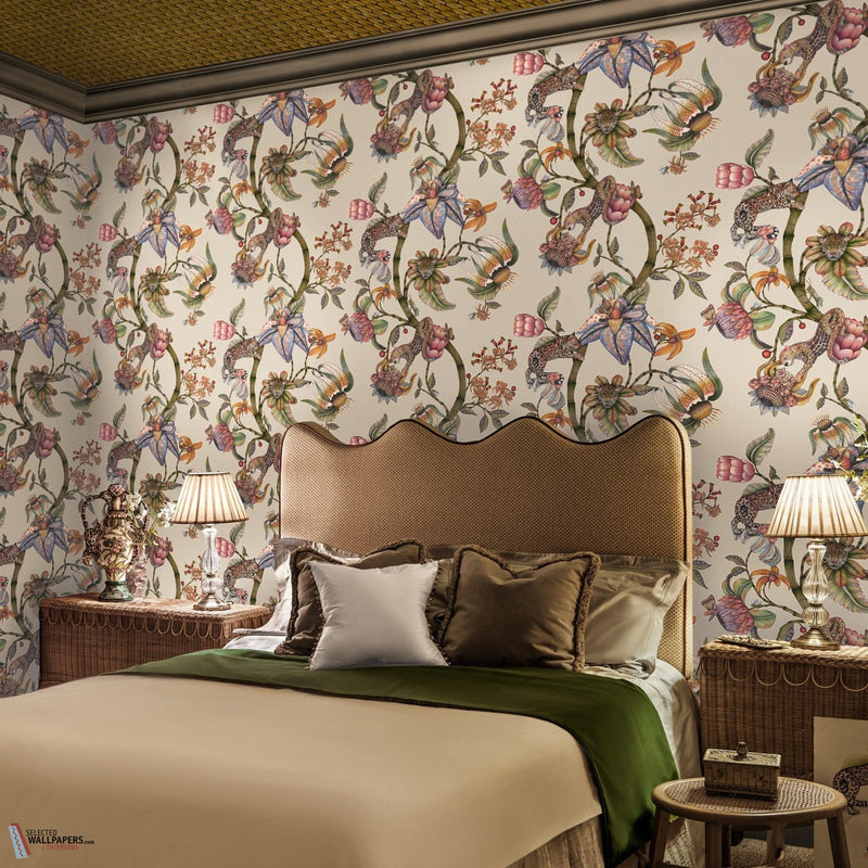 Protea Panthera papier peint de Cole & Son