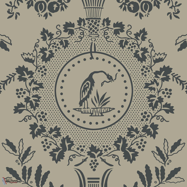 Purnon wallpaper-Farrow & Ball-6204-Roll-Selected-Wallpapers-Interiors