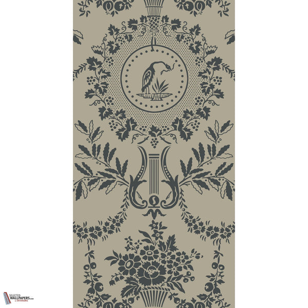 Purnon wallpaper-Farrow & Ball-Selected-Wallpapers-Interiors