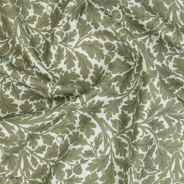 Quercus Linen stof-House of Hackney-Selected Wallpapers-Interiors