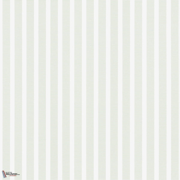 Railway Stripe behang-Thibaut-Green-Rol-Selected-Wallpapers-Interiors