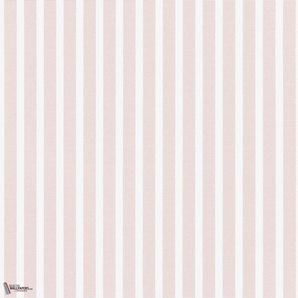 Railway Stripe behang-Thibaut-Pink-Rol-Selected-Wallpapers-Interiors