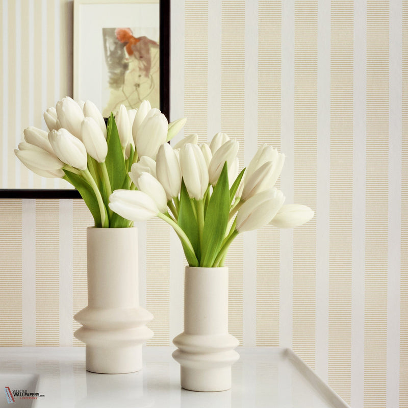 Railway Stripe wallpaper-Thibaut-Selected-Wallpapers-Interiors