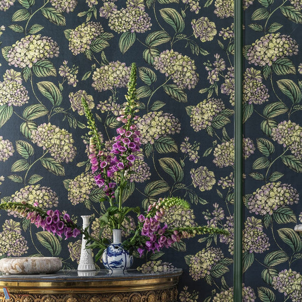 Ramo di Ortensia-behang-Tapete-Cole & Son-Selected Wallpapers