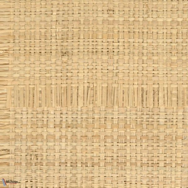 Raphia Cadre Tapete-CMO Paris-Natural-Rolle-Selected Wallpapers-Interiors
