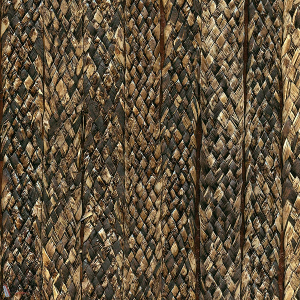 Raphia Tresse Tapete-CMO Paris-Kaki-Meter (M1)-Selected Wallpapers-Interiors