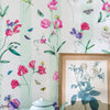 Rayure les pois de senteur behang-Pierre Frey-Selected-Wallpapers-Interiors
