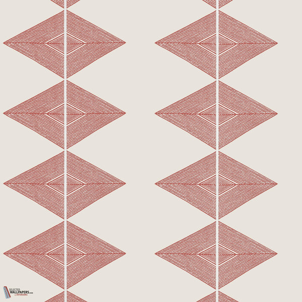 Reflection wallpaper-Thibaut-Sunbaked-Roll-Selected Wallpapers-Interiors