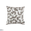 Rene Kussen-Zinc Textile-Tapete-Taupe-50 x 50 cm-Selected Wallpapers