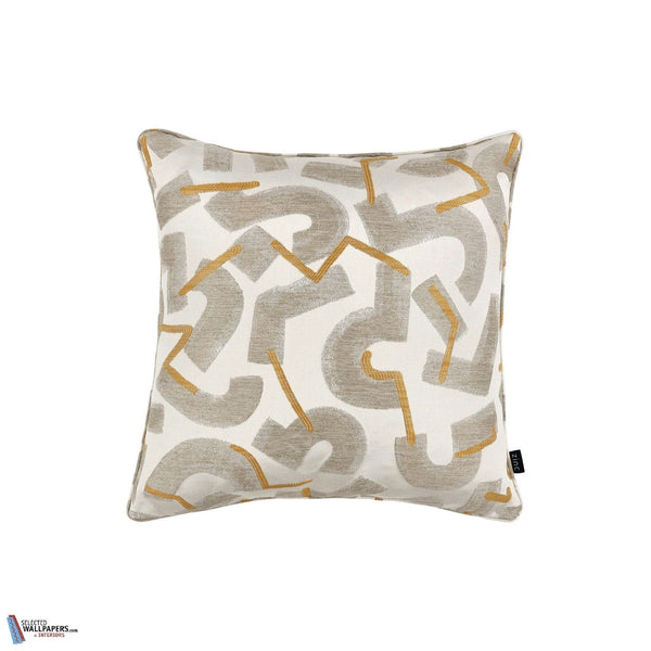 Rene Kussen-Zinc Textile-Tapete-Ochre-50 x 50 cm-Selected Wallpapers