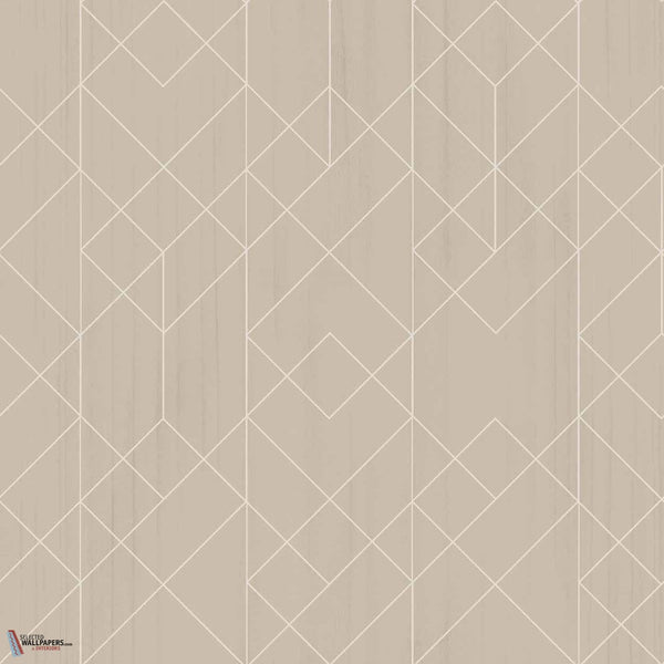 Rhombohedral behang-Coordonne-Stone-Non Woven-Selected-Wallpapers-Interiors