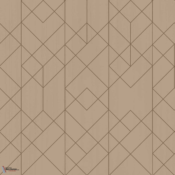 Rhombohedral behang-Coordonne-Mole-Non Woven-Selected-Wallpapers-Interiors