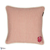 Rhubarb Stripe Kussen-Kussen-Mind the Gap-Linen-50 x 50 cm-Selected Interiors
