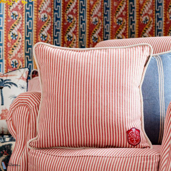 Rhubarb Stripe Kussen-Kussen-Mind the Gap-Selected Interiors