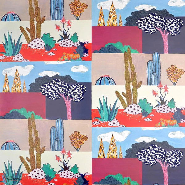 Riad-Pierre Frey-behang-01-Meter (M1)-Selected Wallpapers