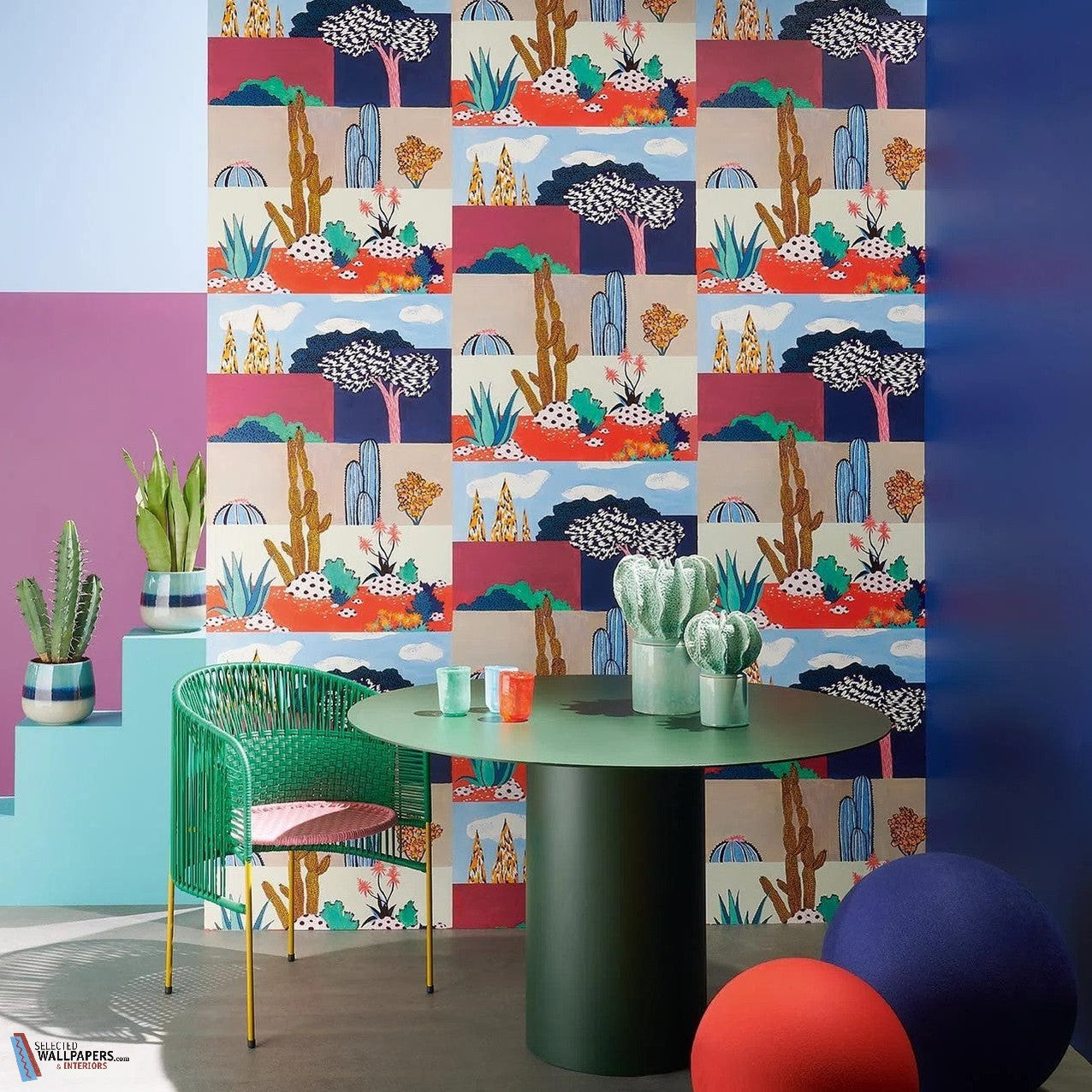 Riad wallpaper Pierre Frey | Wallpaper Riad FP002 – Selected Wallpapers