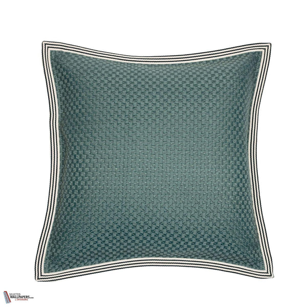 Rico Ruivo kussen-Casamance-Bleu Galet-45 x 45 cm-Selected Wallpapers-Interiors