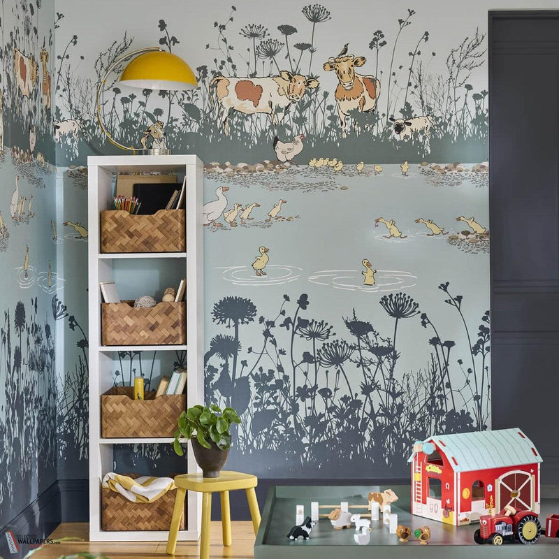 Riverside Capers papier peint de Little Greene
