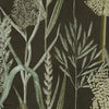 Riverside Flora behang-Mind the Gap-Anthracite-Rol-Selected-Wallpapers-Interiors