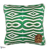 Riverside Linen Kussen-Kussen-Mind the Gap-Green/White-50 x 50 cm-Selected Interiors