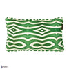 Riverside Linen Kussen-Kussen-Mind the Gap-Green/White-50 x 30 cm-Selected Interiors