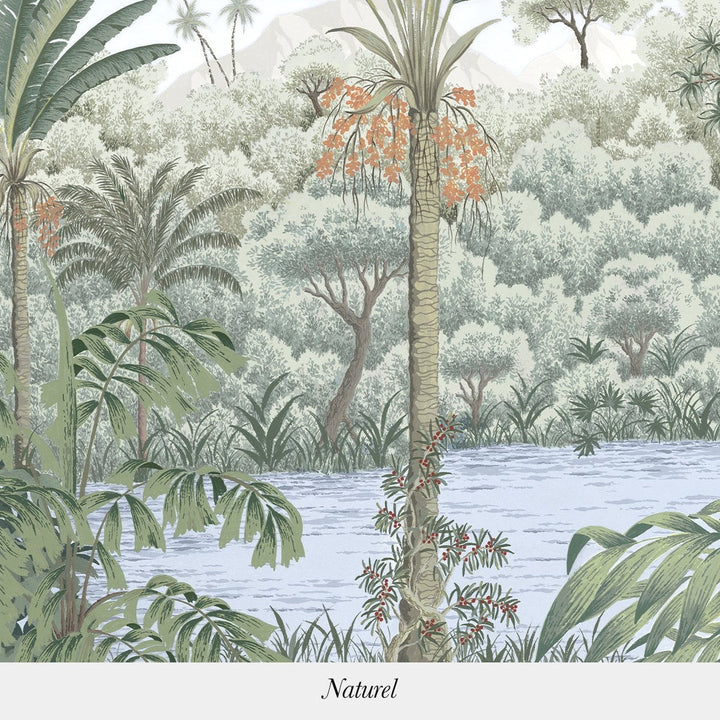 Riviere des Parfums-Isidore Leroy-wallpaper-behang-Tapete-wallpaper-Natural-Non Woven-Selected Wallpapers