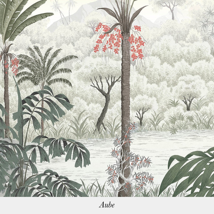 Riviere des Parfums-Isidore Leroy-wallpaper-behang-Tapete-wallpaper-Aube-Non Woven-Selected Wallpapers