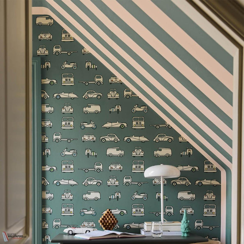 Road Trip Tapete von Little Greene
