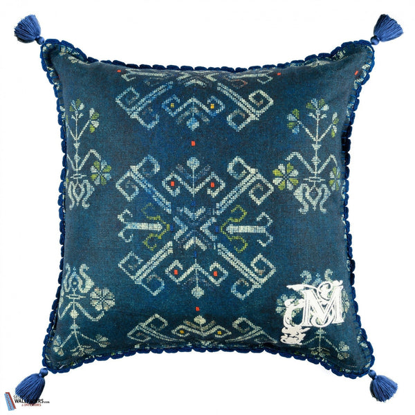 Roots Linen Kussen-Kussen-Mind the Gap-Blue-50 x 50 cm-Selected Interiors
