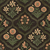 Rosa wallpaper-Sandberg-Charcoal-Roll-Selected Wallpapers-Interiors